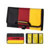 OPENMOON Multi-Purpose Storage Organizer Bag (Black+Red+Yellow)