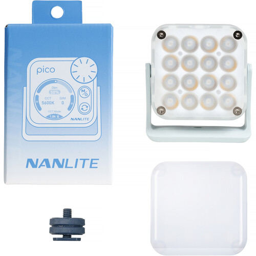 Nanlite Pico LED Mini Pocket Light (Mint Blue) - Image 10