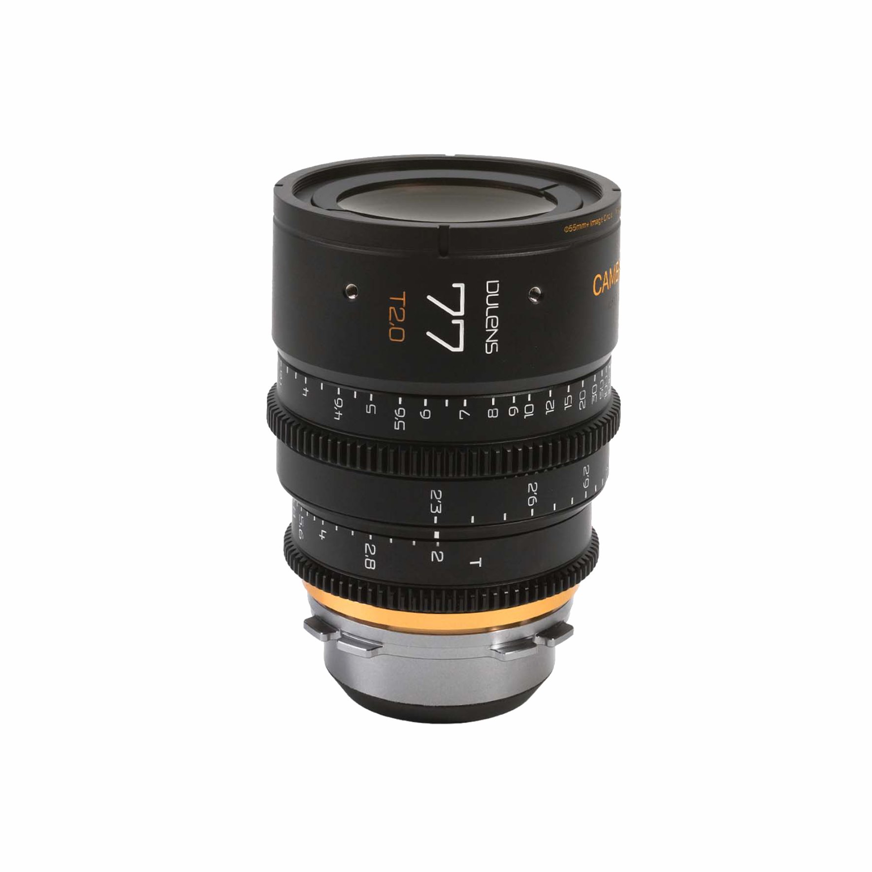DULENS Cambrian Prime 77mm T2.0 PL Mount Medium Format Cine Lens