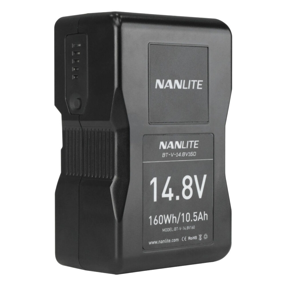 Alternative view of NANLITE V-Mount Battery BT-V-14.8V 160Wh