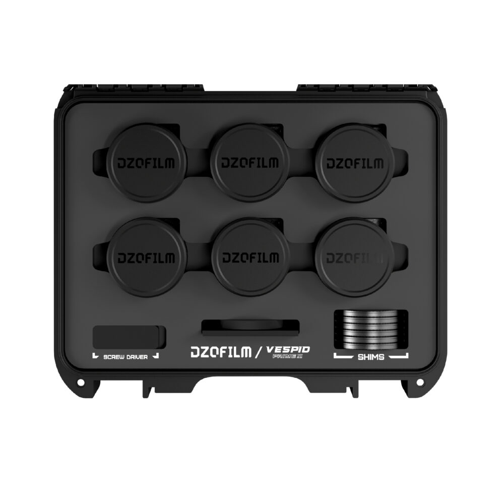 DZOFilm Vespid Prime 2 Full-frame PL Mount 6-lenses kit with case