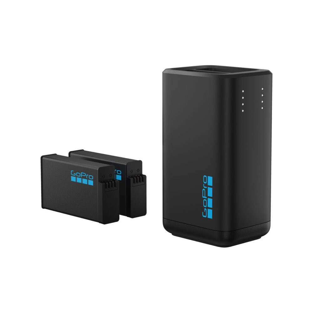 GoPro Dual Battery Charger MAX2 with 2x Enduro Batteries