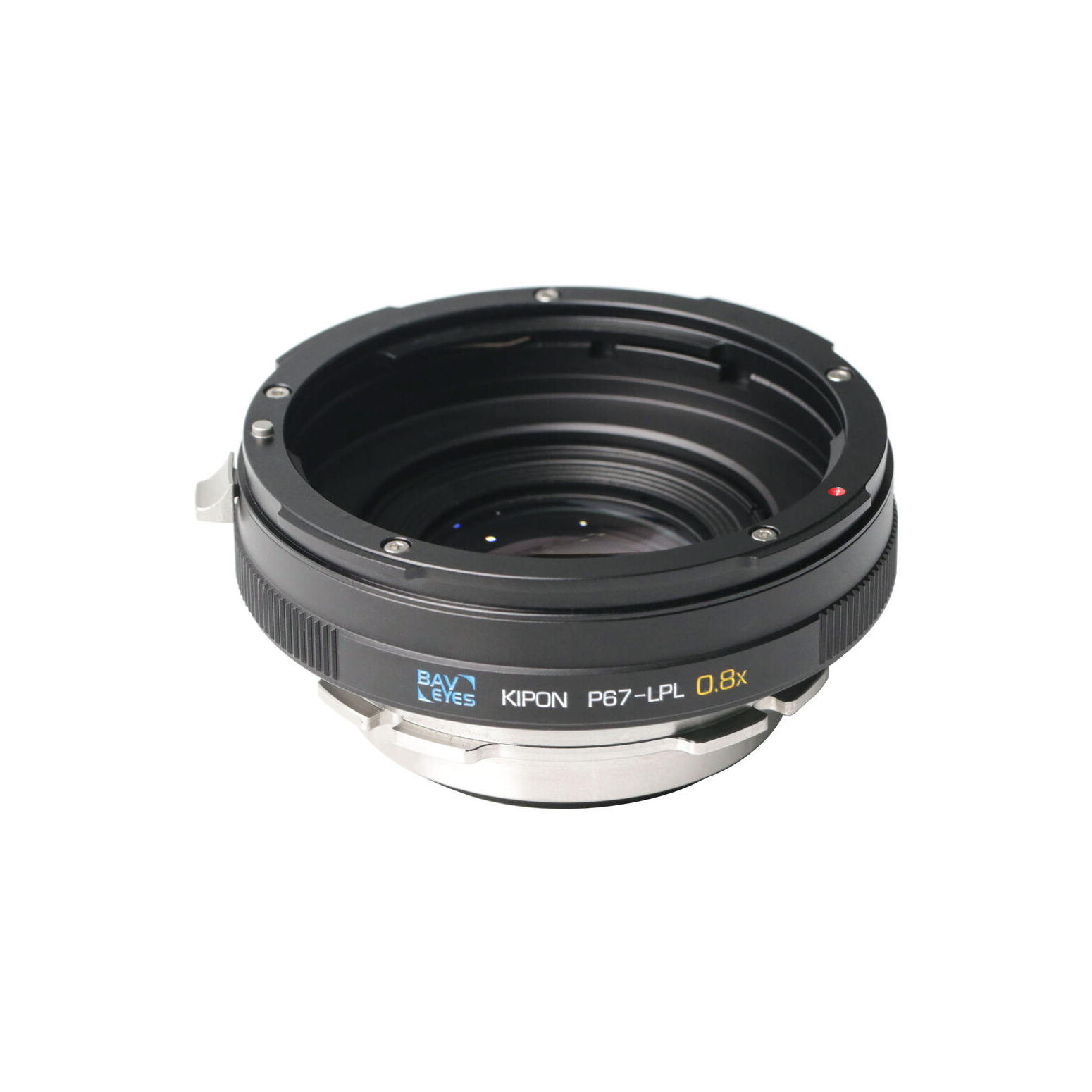 KIPON BAVEYES Focal Reducer Lens Adapter (Pentax 67 to LPL-Mount)