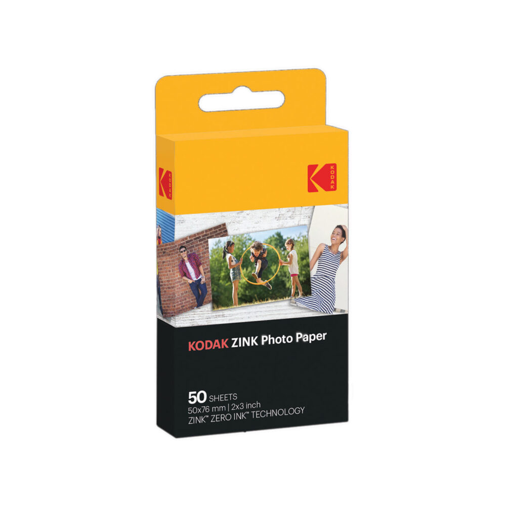 Kodak Printomatic ZINK 2x3 inch Photo Paper 50 pack