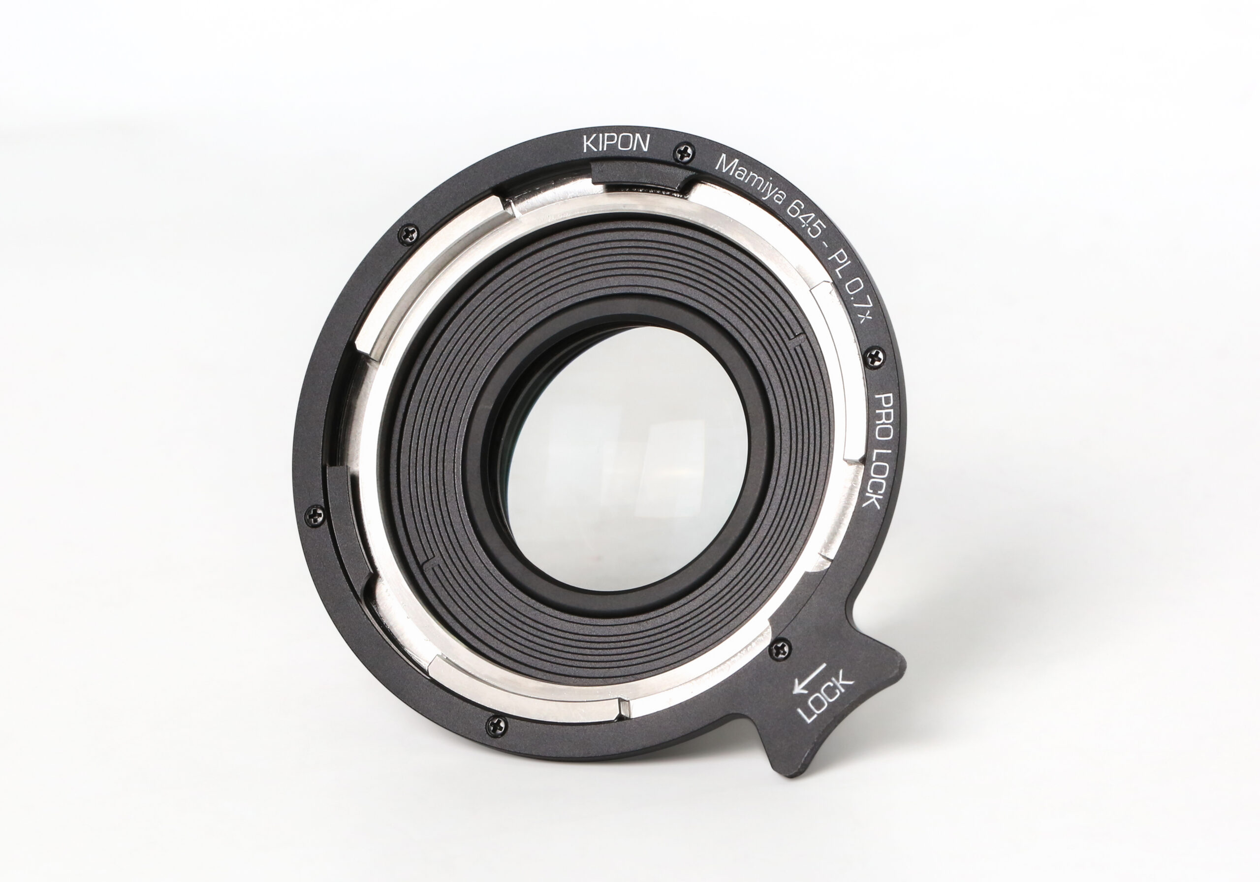 KIPON PRO Lock Version Baveyes Mamiya 645-Arri PL 0.7x Focal Reducer - Image 4