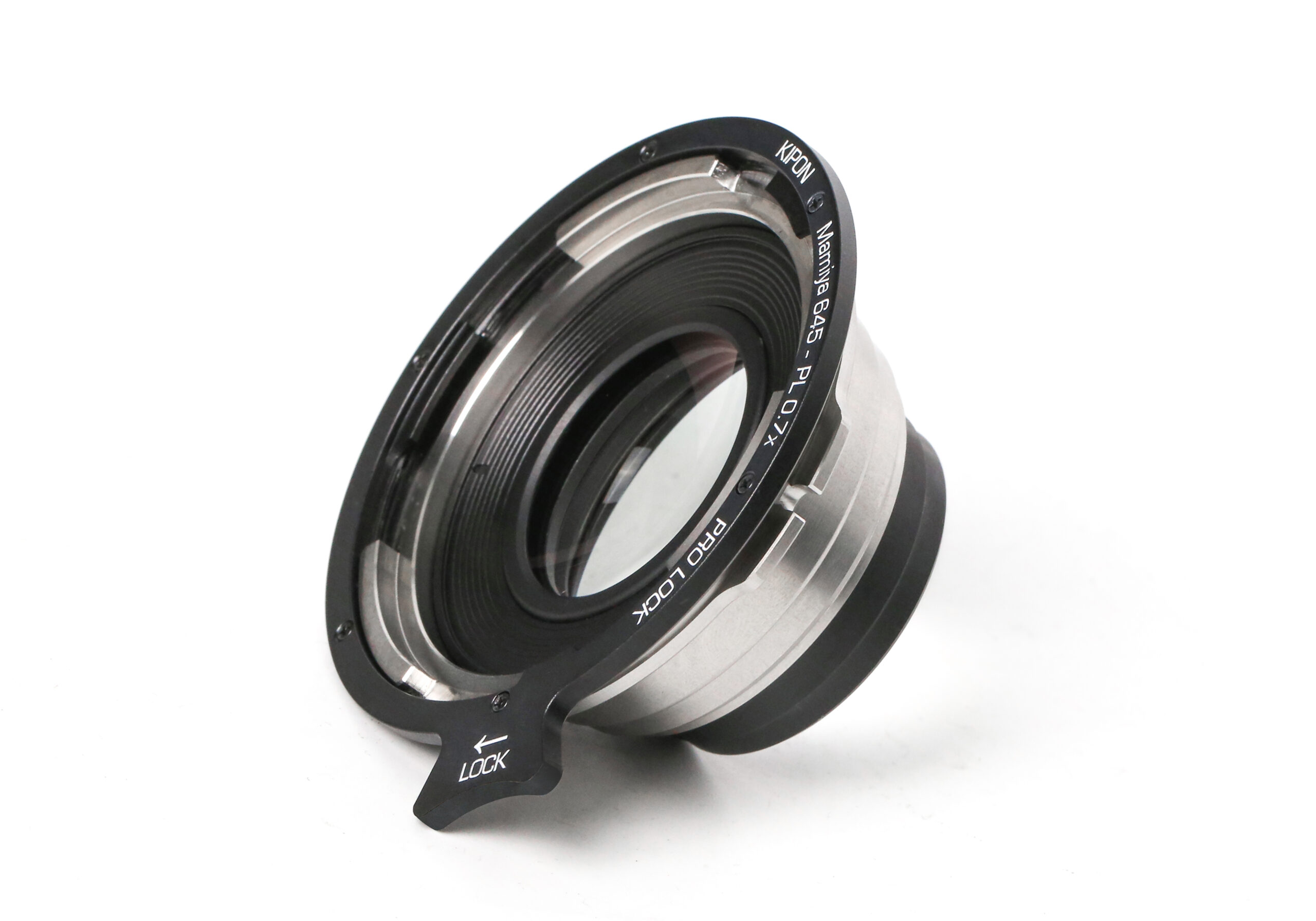 KIPON PRO Lock Version Baveyes Mamiya 645-Arri PL 0.7x Focal Reducer - Image 3