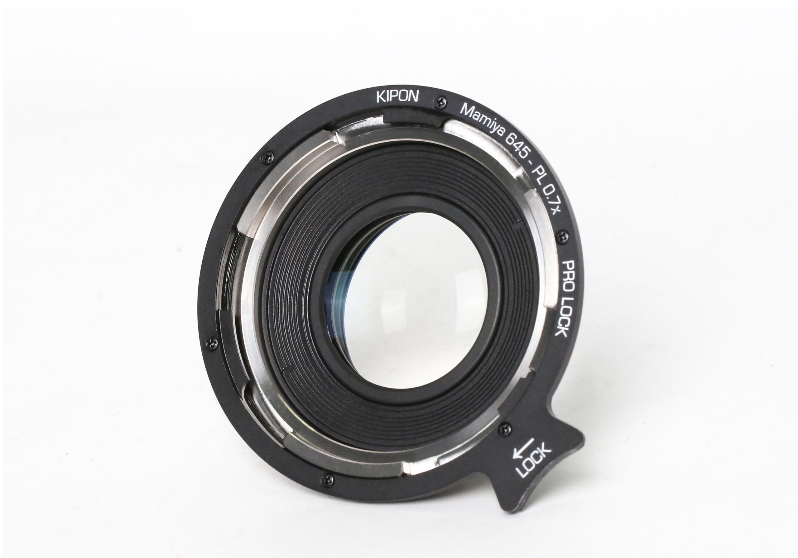 KIPON PRO Lock Version Baveyes Mamiya 645-Arri PL 0.7x Focal Reducer - Image 2