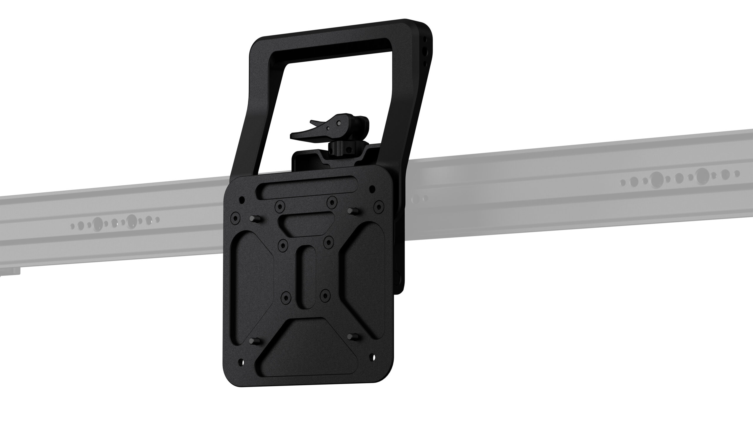 Tilta Monitor Mount for Boulder Camera Cart Mounting Bar - Black - Image 2