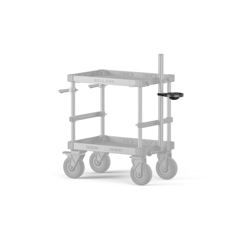 Tilta 150mm Fluid Head Ball Mount Adapter Kit for Boulder Camera Cart - Black