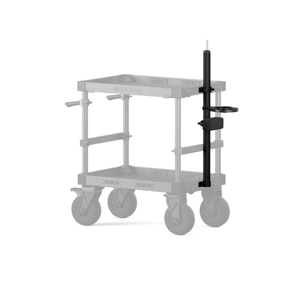 Tilta Fluid Head and Steadicam Mounting Kit for Boulder Camera Cart - Black