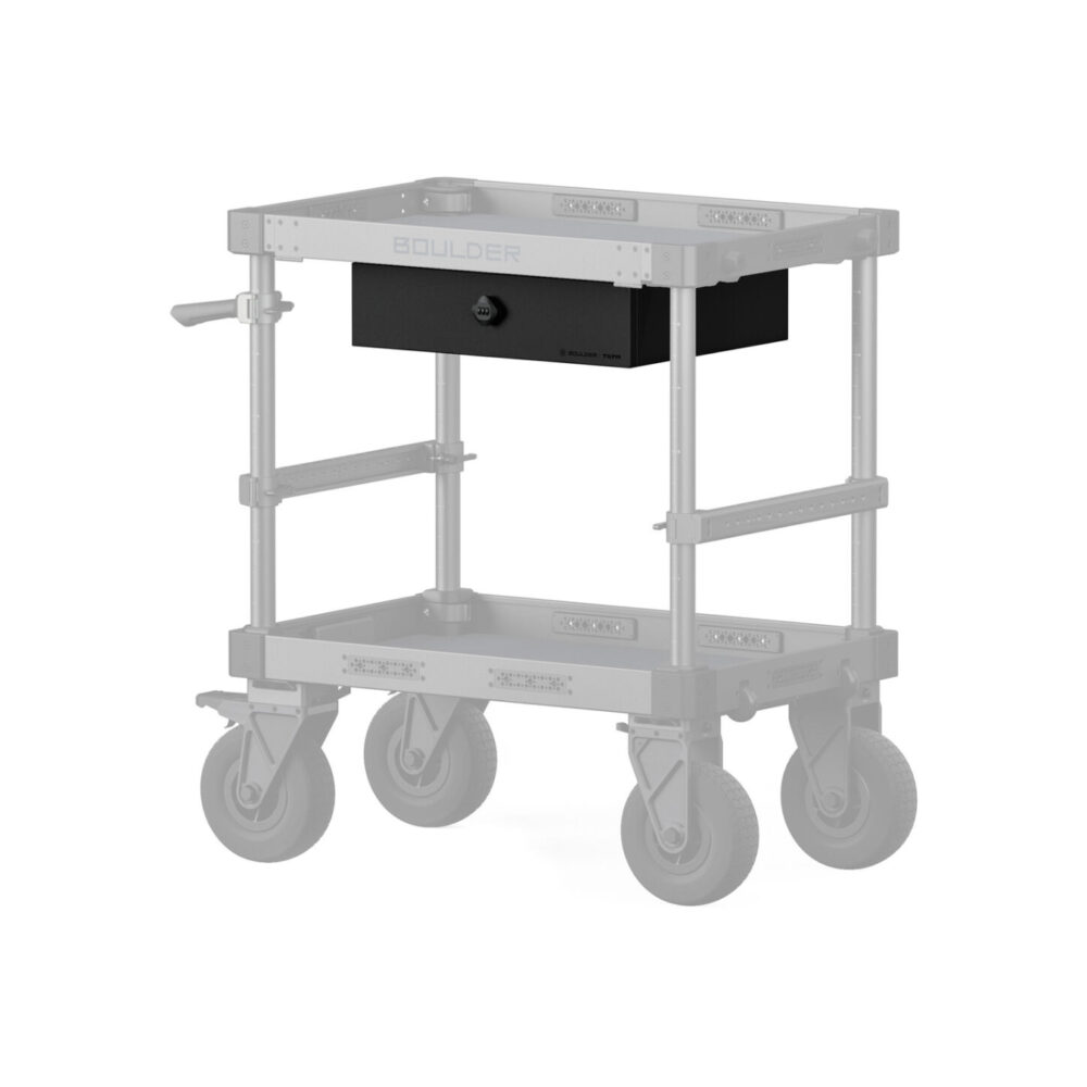 Tilta Top Drawer with Lock for Boulder Camera Cart (Black)