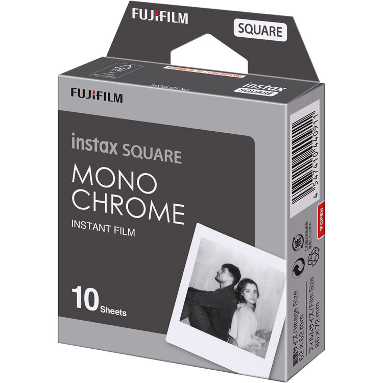 Alternative view of FUJIFILM Instax Square Monochrome Instant Film