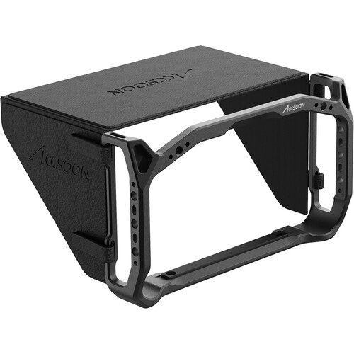 Accsoon Cineview M7 Monitor Cage with Sun Hood - Image 3