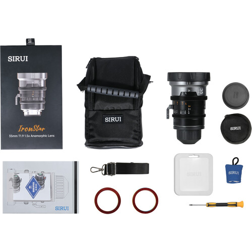 Sirui IronStar 35mm T1.9 Anamorphic Full Frame Cine Lens (Interchangeable Mount) - Image 12