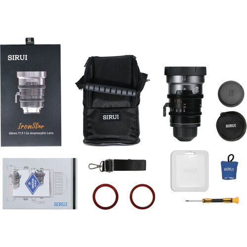 Sirui IronStar 60mm T1.9 Anamorphic Full Frame Cine Lens (Interchangeable Mount) - Image 10