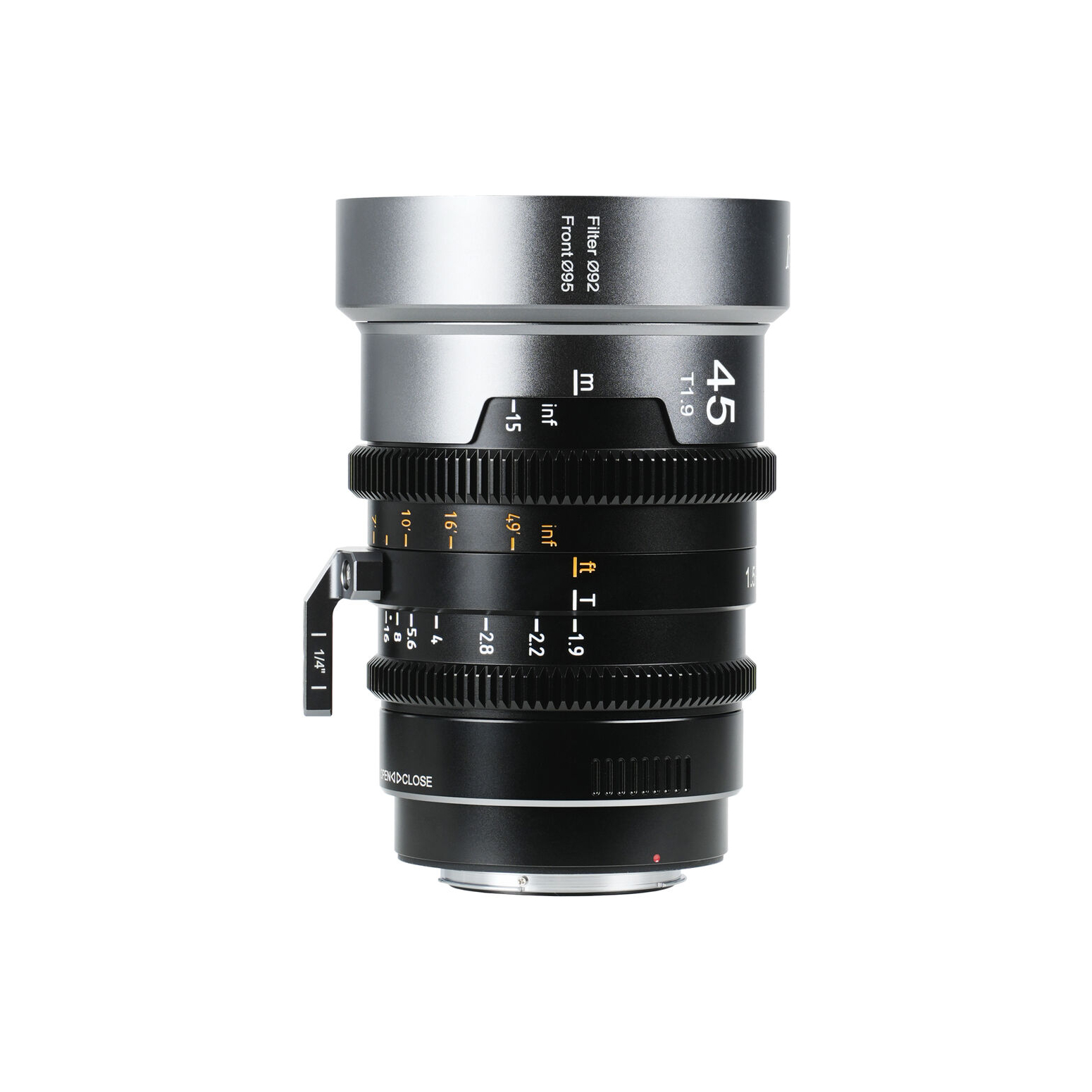 Sirui IronStar 45mm T1.9 Anamorphic Full Frame Cine Lens (Interchangeable Mount)