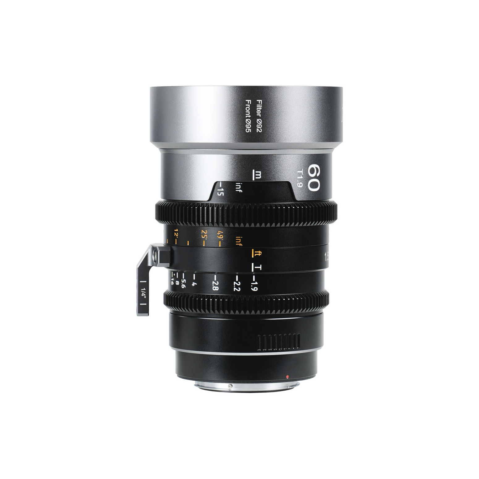 Sirui IronStar 60mm T1.9 Anamorphic Full Frame Cine Lens (Interchangeable Mount)