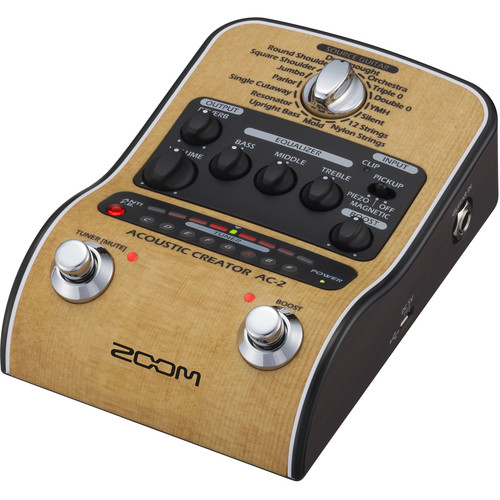 Zoom AC-2 (UK) Acoustic Creator Pedal - Image 5