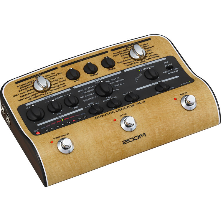 Zoom AC-3 Acoustic Creator Pedal - Image 2