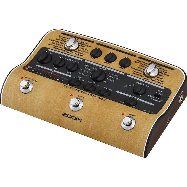 Zoom AC-3 Acoustic Creator Pedal - Image 4