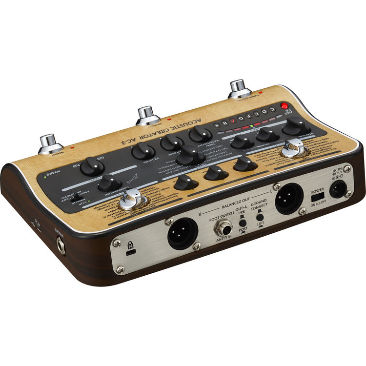 Zoom AC-3 Acoustic Creator Pedal - Image 7
