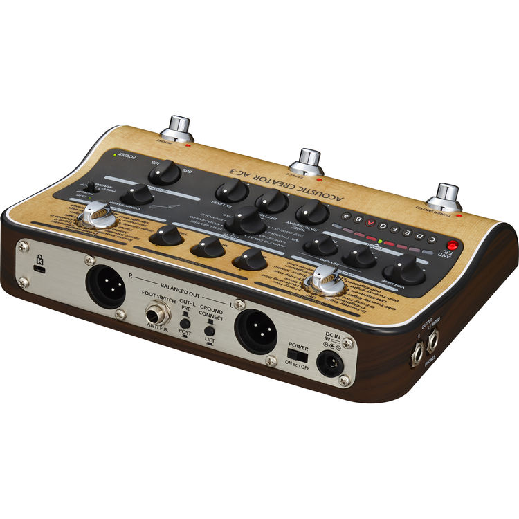 Zoom AC-3 Acoustic Creator Pedal - Image 9