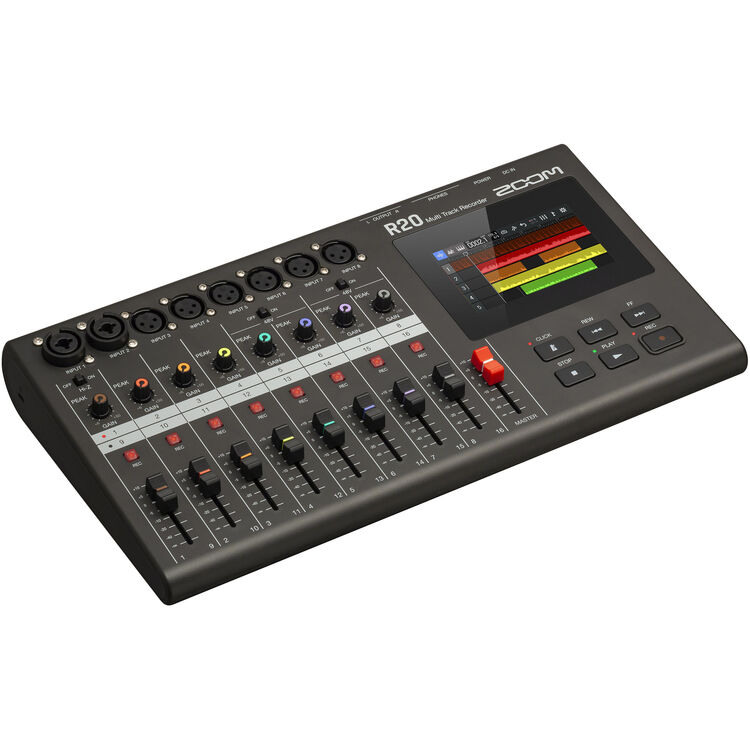 Alternative view of Zoom R20 Portable Multitrack Recorder