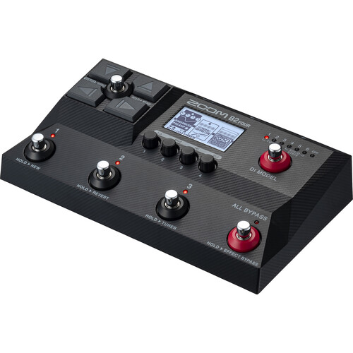 Alternative view of Zoom B2 Four (EU) Amplifier and FX Emulator Pedal