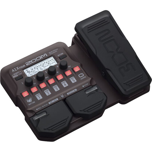 Alternative view of Zoom A1X Four Acoustic Multi-Effects Processor Pedal