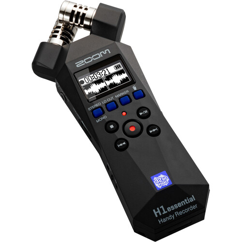 Alternative view of Zoom H1essential 2-Track Portable Audio Recorder