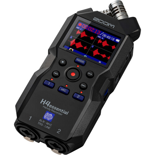 Zoom H4essential 4-Track 32-Bit Portable Audio Recorder - Image 3