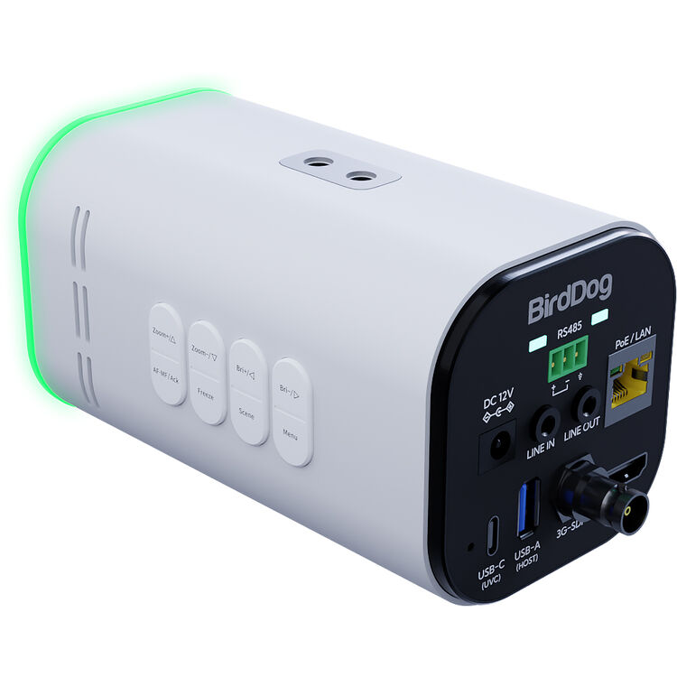 BirdDog MAKI Ultra 4K Box Camera 12x Zoom (White) - Image 5