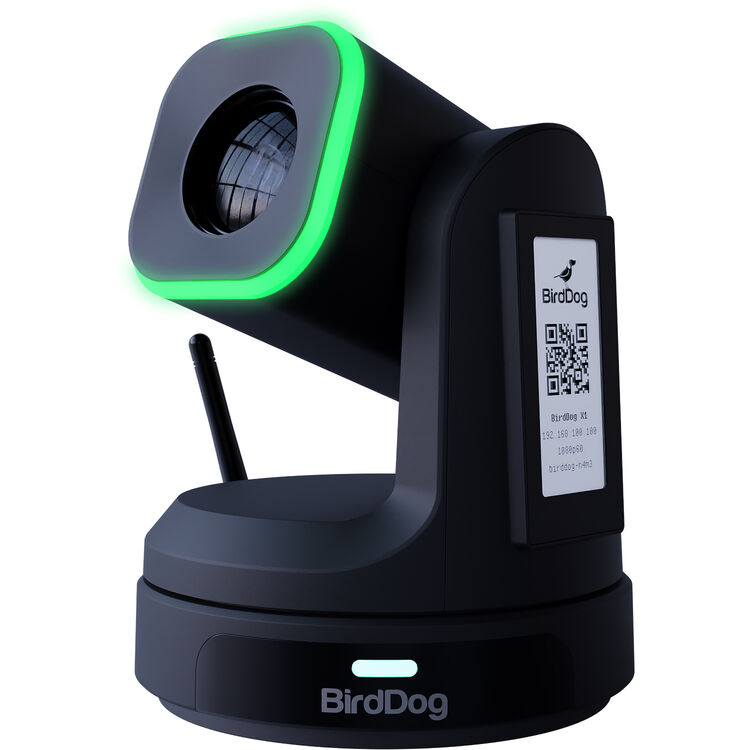 Alternative view of BirdDog X1 PTZ Camera 20x Zoom (Black)