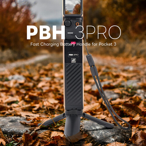 DigitalFoto PBH-3PRO Fast Charging Battery Handle for DJI Pocket 3 (5000mAh) - Image 9