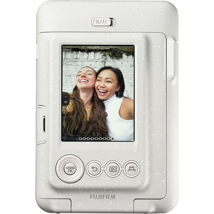 Alternative view of Fuji Instax Mini Liplay Hybrid Instant Camera - Misty White