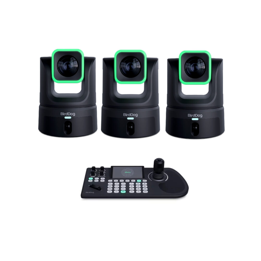 BirdDog XL Ultra PTZ Camera Kit with KBD PTZ Controller (Black)