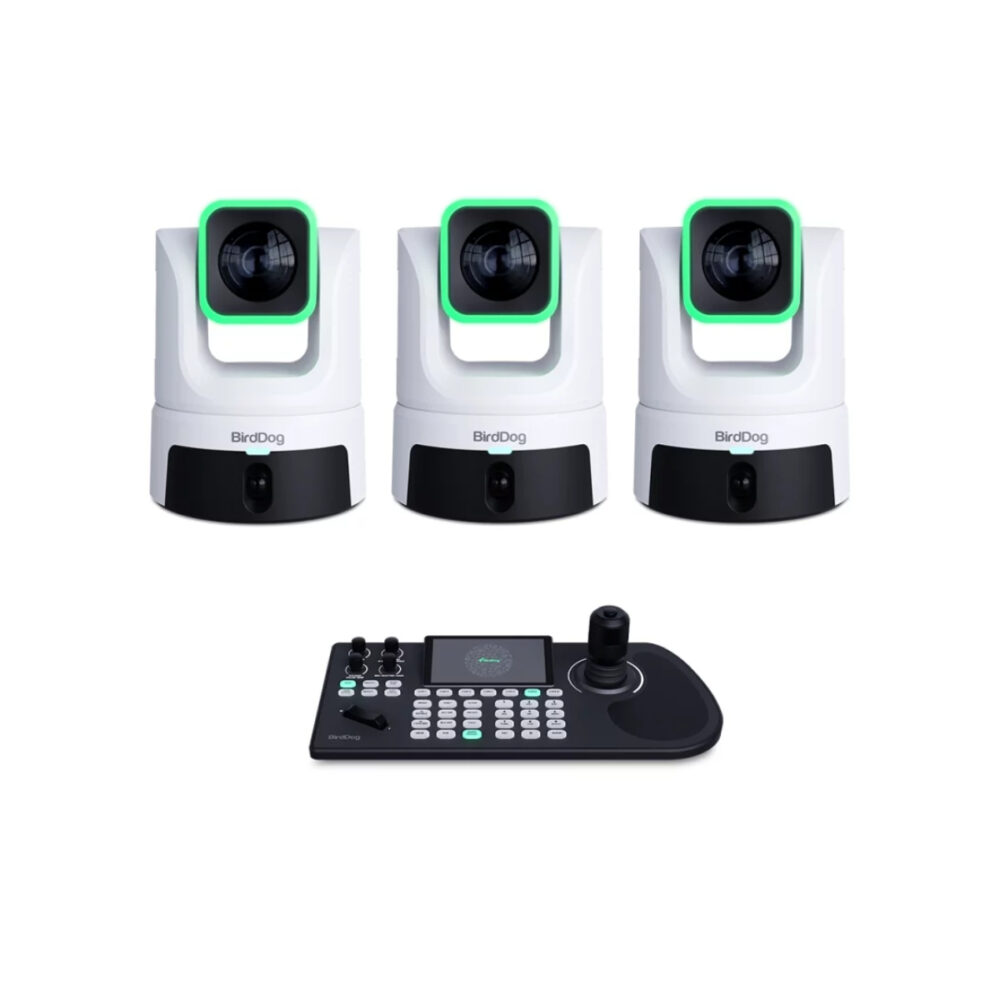 BirdDog XL Ultra PTZ Camera Kit with KBD PTZ Controller (White)