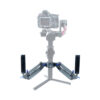 DigitalFoto ARES-SE Universal Gimbal Z-Axis Spring Dual Handgrips with NATO Clamp
