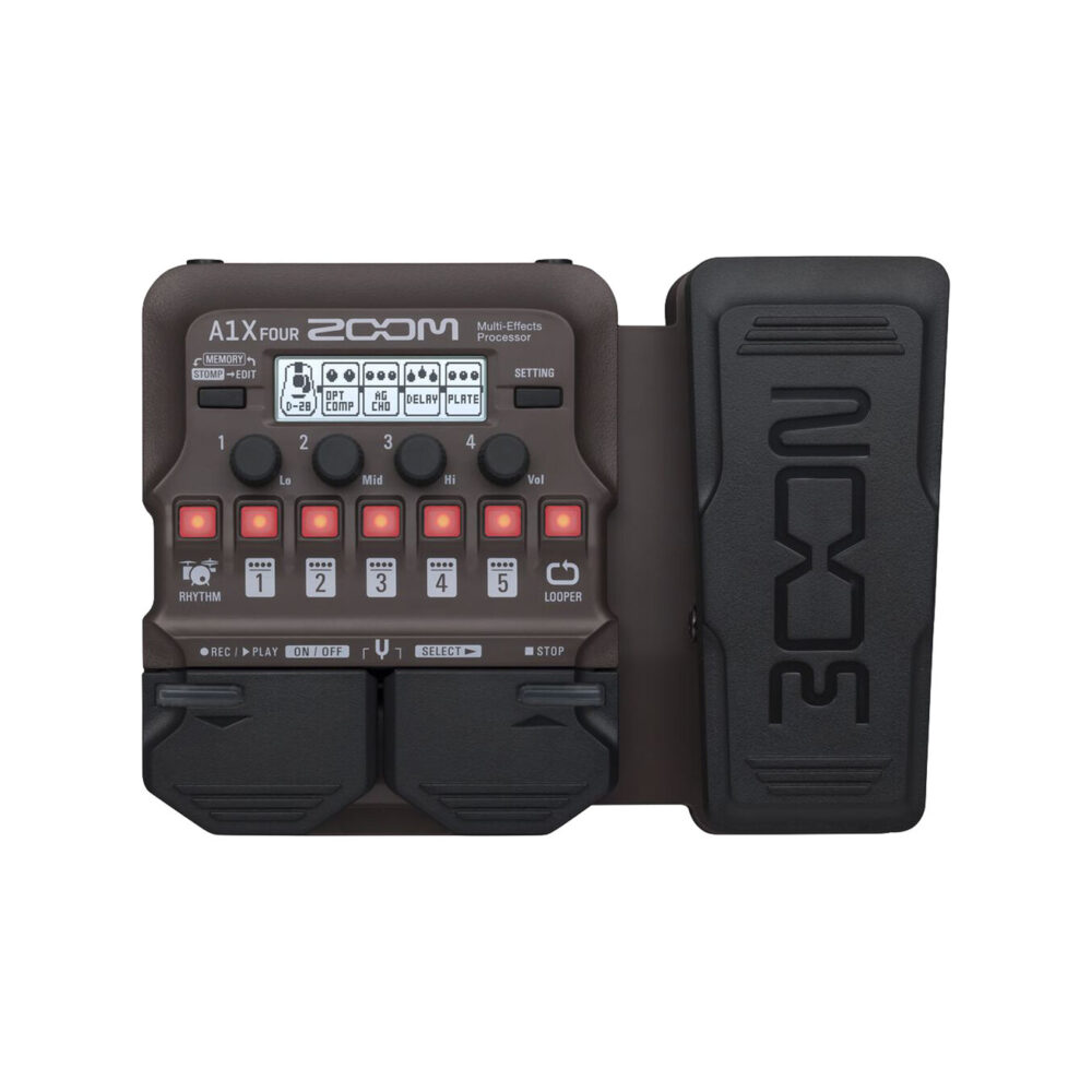 Zoom A1X Four Acoustic Multi-Effects Processor Pedal