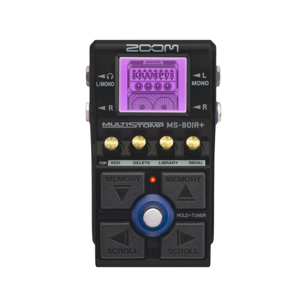 Zoom MS-80IR+ Multistomp Amplifier Modeling Pedal