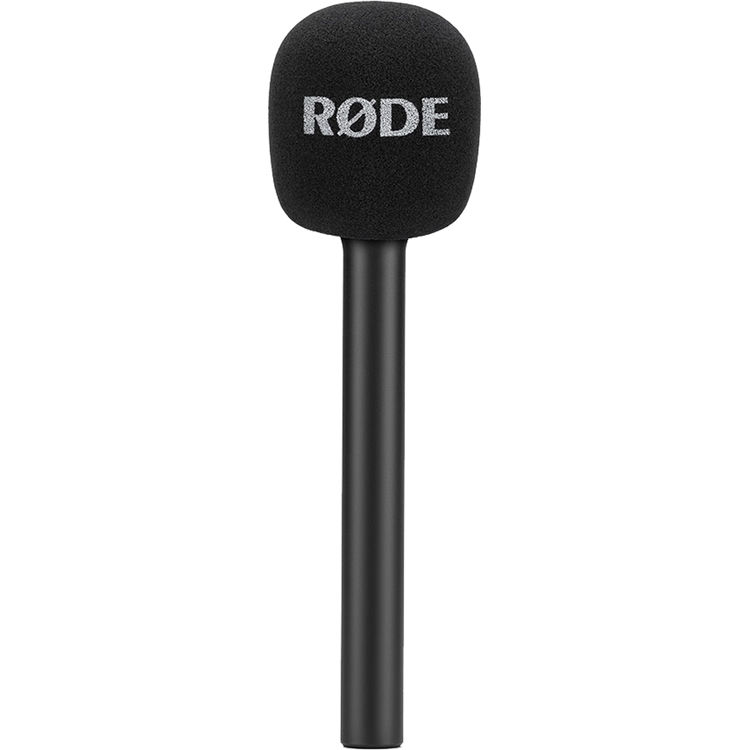 Alternative view of RODE Interview GO Handheld Mic Adapter (Black)