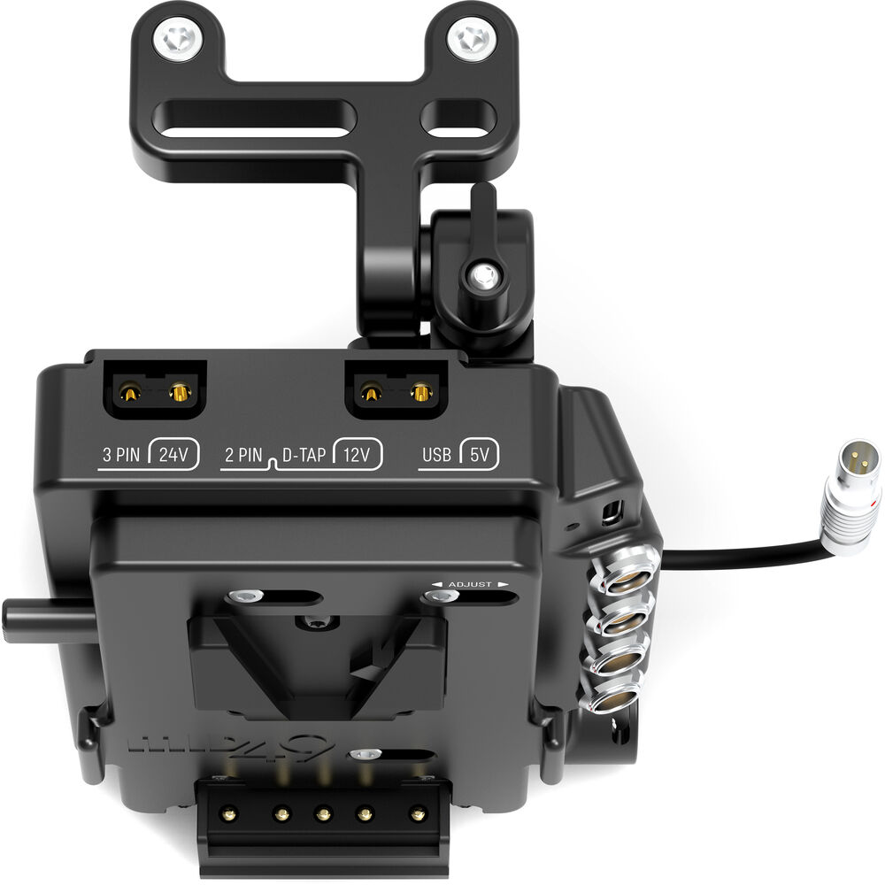 MID49 Power Distribution Box DB-9 for Blackmagic PYXIS (V-Mount, Camera Mounted) - Görsel 4
