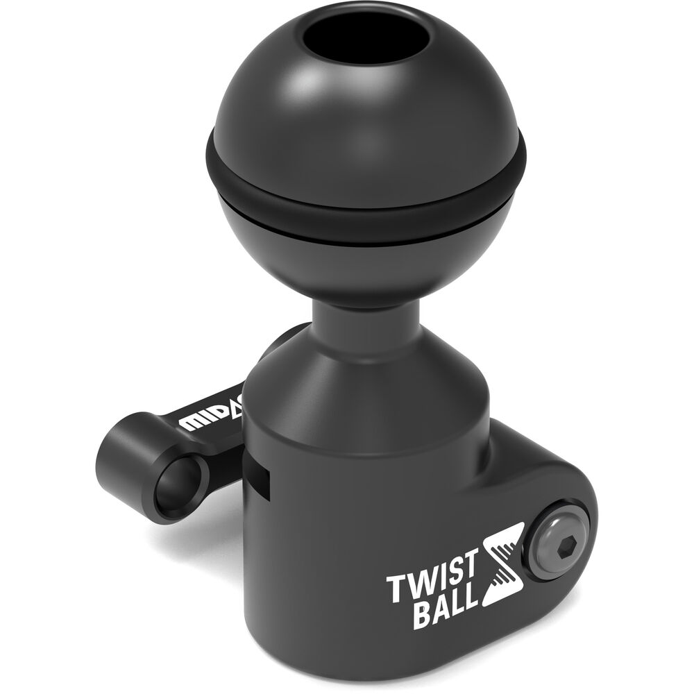 Alternative view of MID49 TWIST Ball Mount (No Spud)