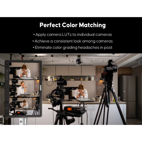 OSEE MEGA 22S4 21.5" H/V Multiview Production Monitor (MEGA224S-Kit) - Görsel 12