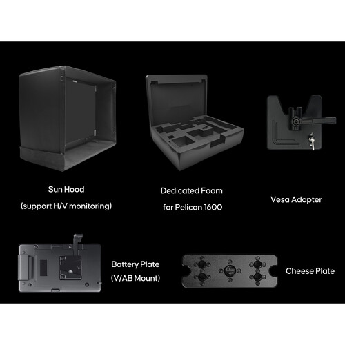 OSEE MEGA 22S4 21.5" H/V Multiview Production Monitor (MEGA224S-Kit) - Görsel 14