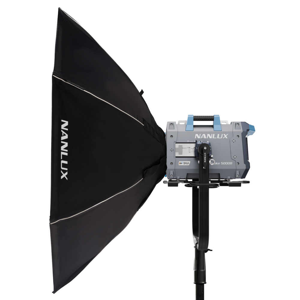 Alternative view of Nanlux DopChoice SNAPBAG Octa5 Shallow Softbox with NL Mount