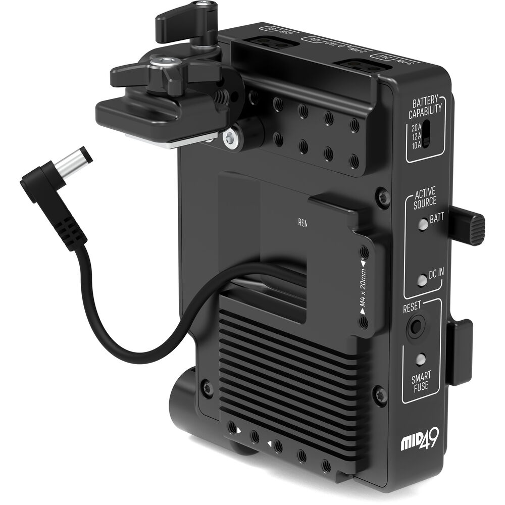 MID49 Power Distribution Box DB-4 for Canon C80 (V-Mount, Camera Mounted) - Image 2