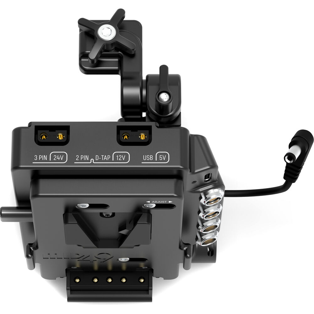 MID49 Power Distribution Box DB-4 for Canon C80 (V-Mount, Camera Mounted) - Image 4