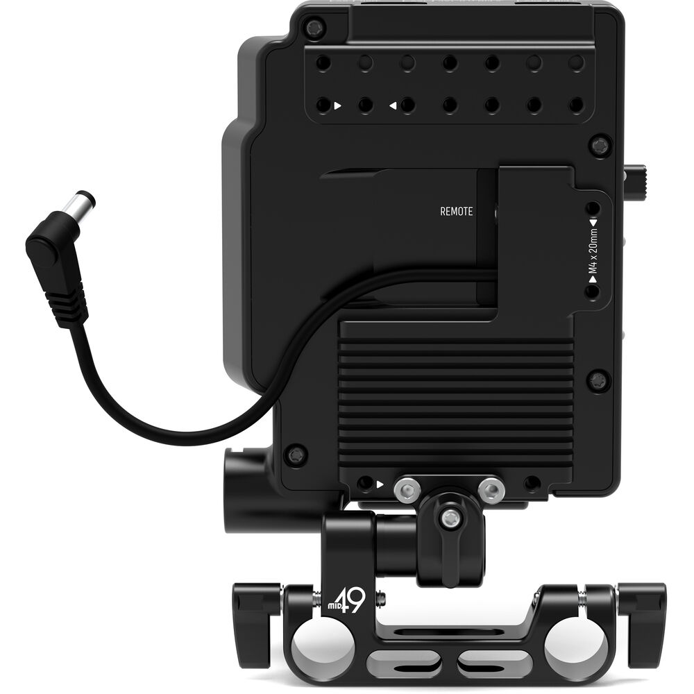 MID49 Power Distribution Box DB-4 for Canon C80/C70 (V-Mount, Rod Mounted) - Image 4