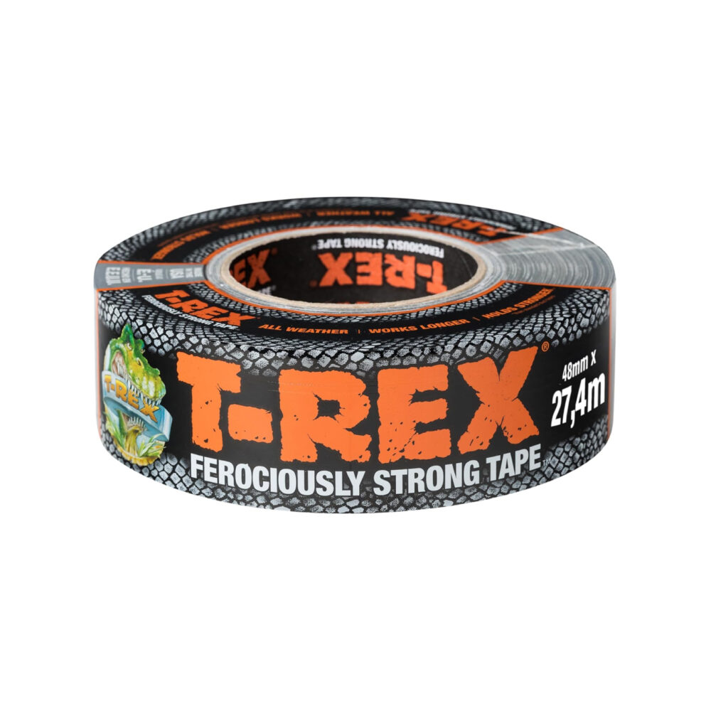 T-REX Extra Strong Armoured Tape (48mm x 27.40m, Grey)